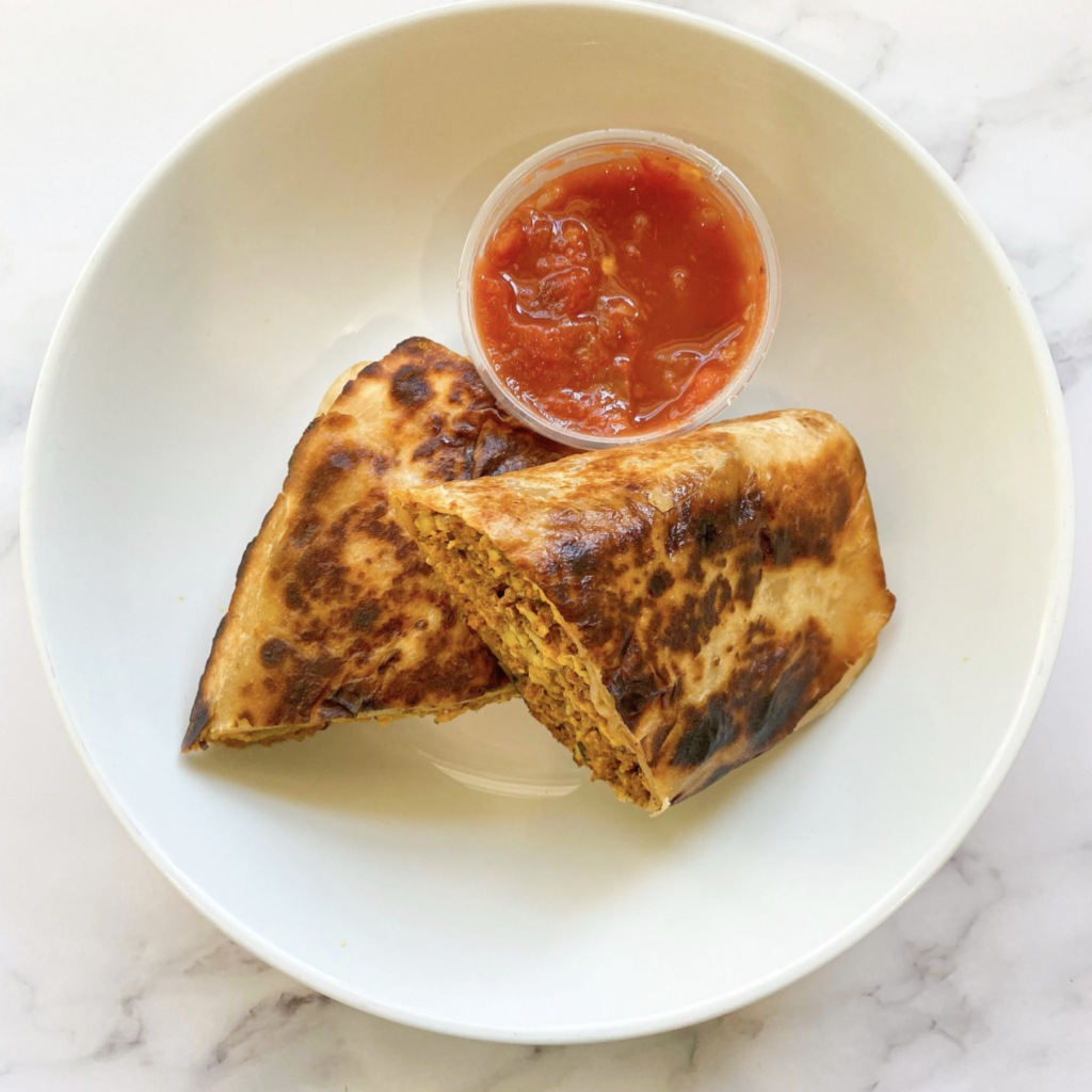Turkey Chorizo Breakfast Burrito Perfectly Portioned Nutrition